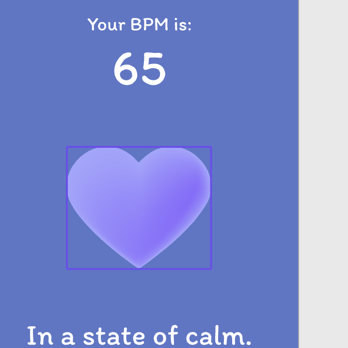 For activity 1, I chose to prototype making the central heart beat up and down. I got a lot of feedback from project 2 saying to make the pages less static. Doing this would improve my project.